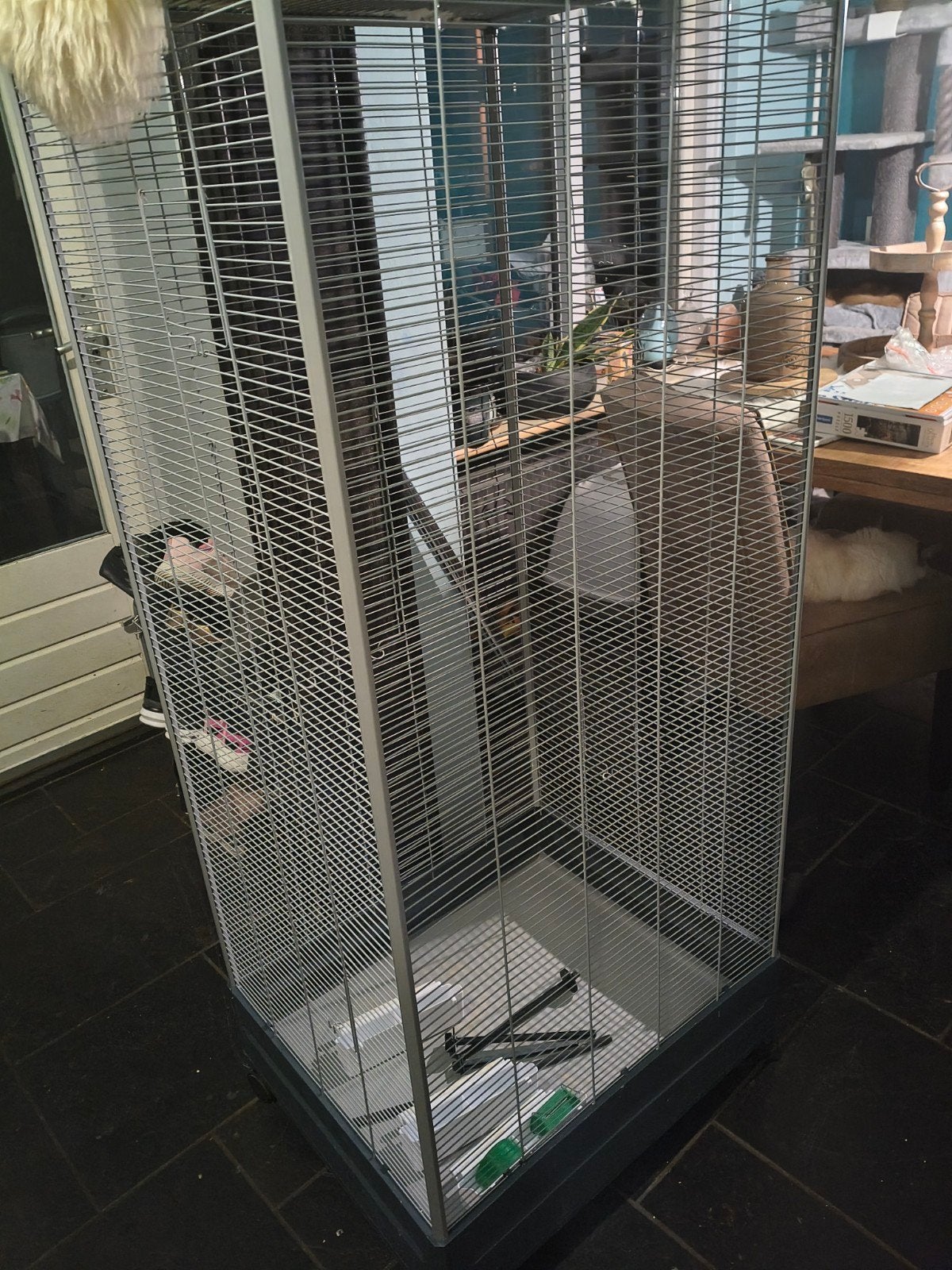 Vogel voliere voltegra 420, Dieren en Toebehoren, Ophalen, Metaal, Volière