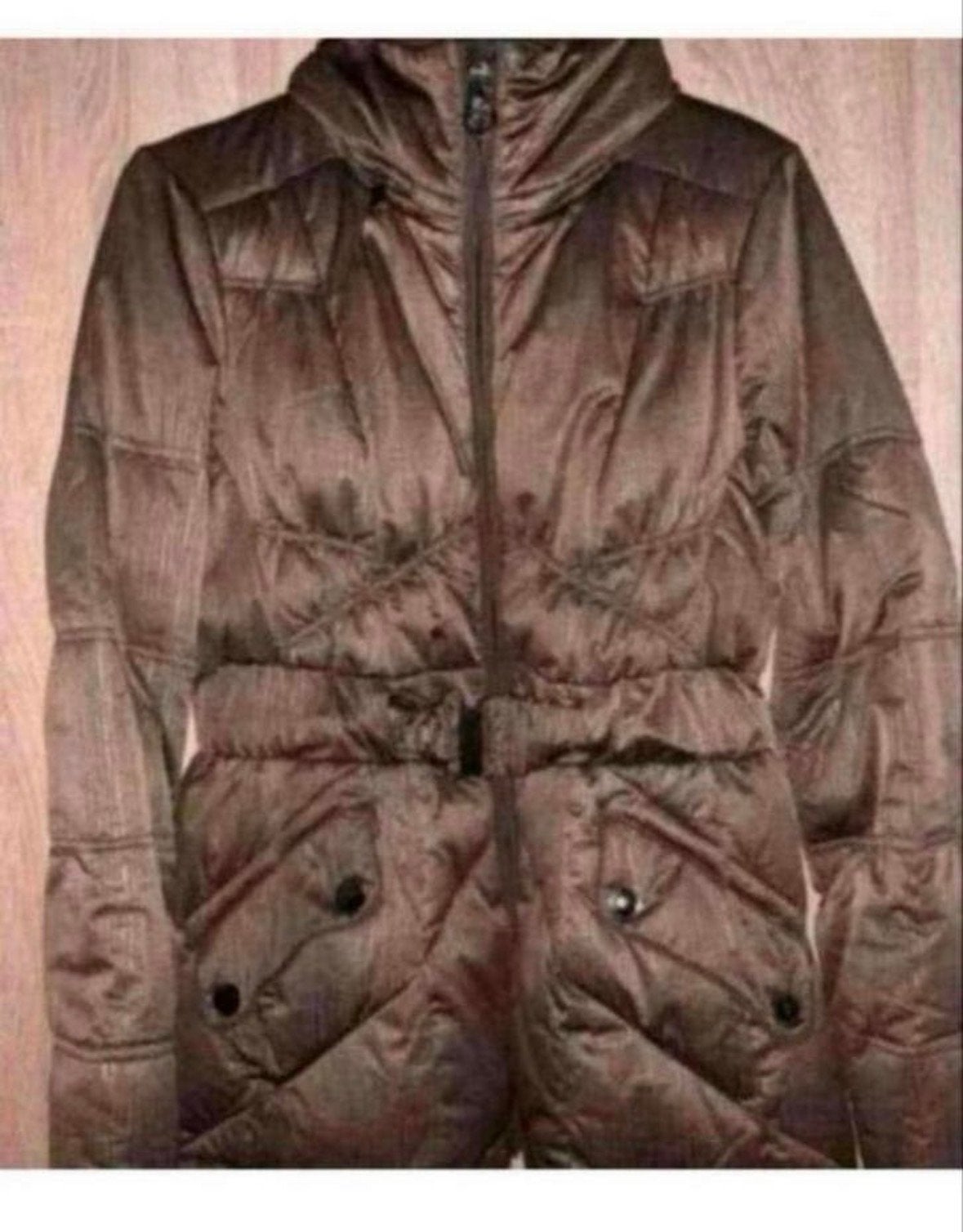 Spoom Coats Winterjas Maat 38/M - Bruin, Ophalen of Verzenden, Zo goed als nieuw, Maat 38/40 (M), Bruin