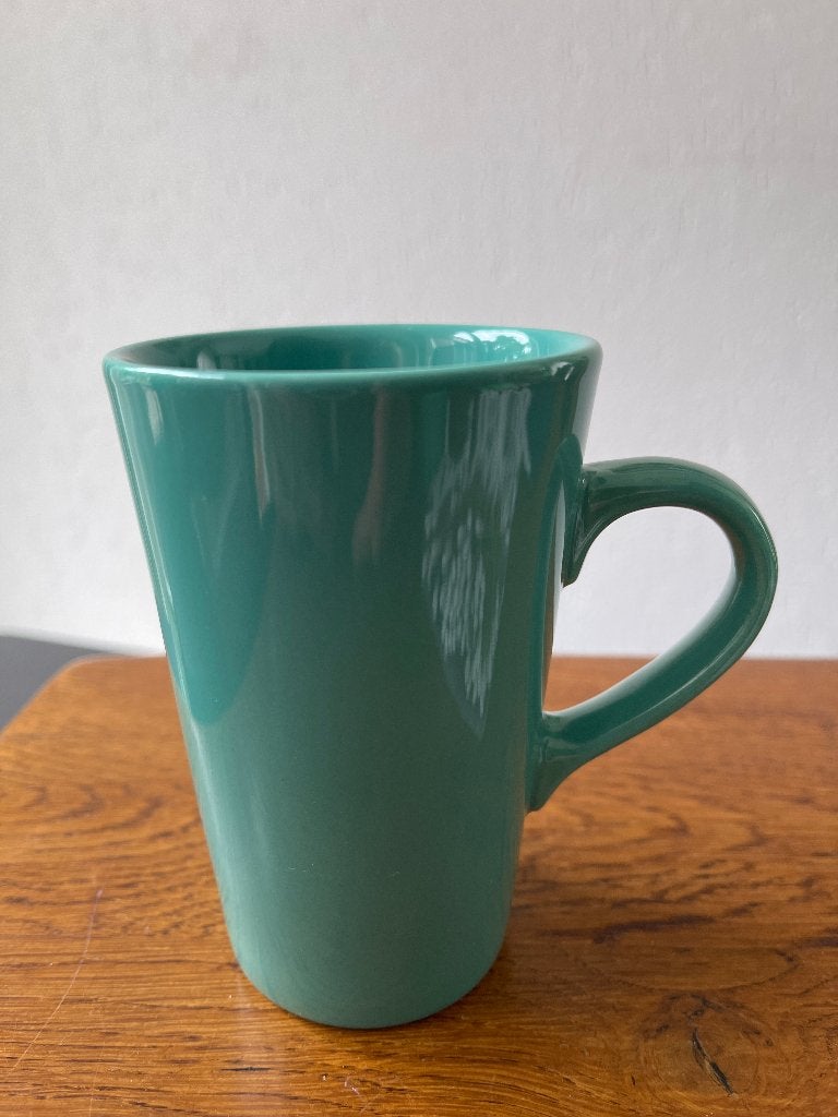 Mok "Groen" Nieuw, Nieuw, Ophalen of Verzenden, Overige stijlen, Kop(pen) en/of Schotel(s)