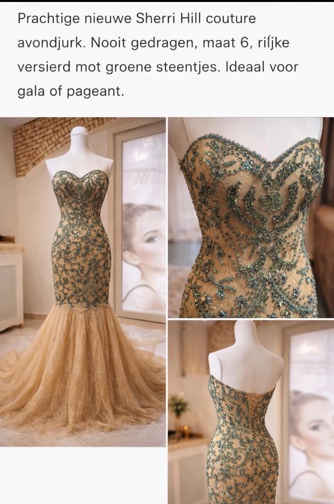 Gala jurk, Nieuw, Maat 36 (S), Sherri Hill, Ophalen of Verzenden