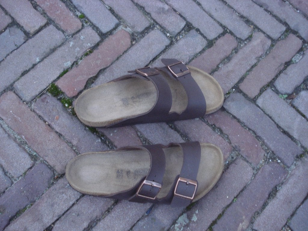 GRATIS VERZENDEN BRUINE ARIZONA BIRKENSTOCK SLIPPERS 42