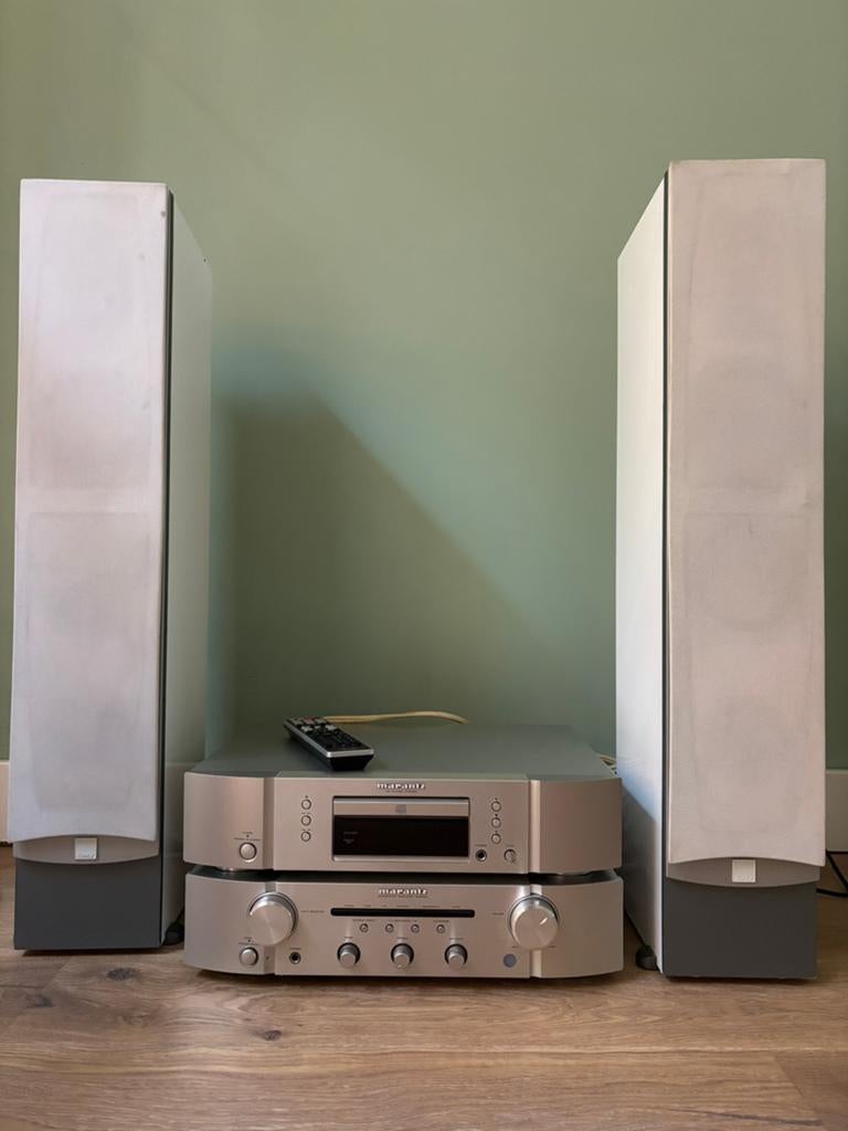 Marantz / Dali stereo combinatie, Gebruikt, 70 watt of meer, Overige spelers, Ophalen