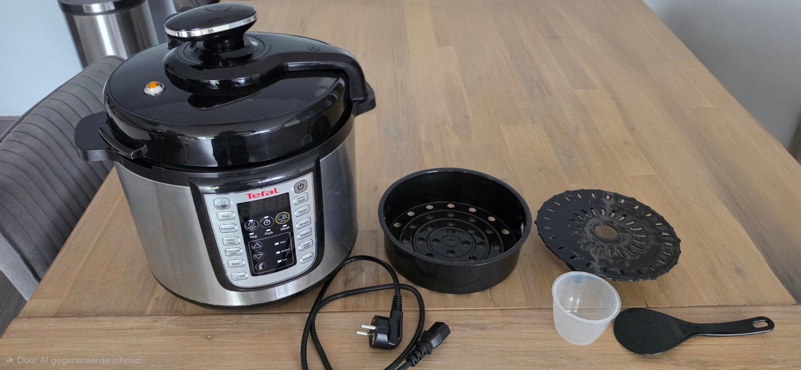 Tefal Cook4Me+ Connect Multicooker - Zo goed als nieuw, Huis en Inrichting, Keuken | Keukenbenodigdheden, Ophalen, Overige typen
