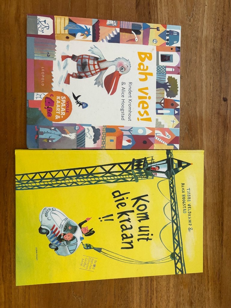 2 boeken om voor te lezen, Ophalen, Fictie algemeen, Jongen of Meisje, Zo goed als nieuw