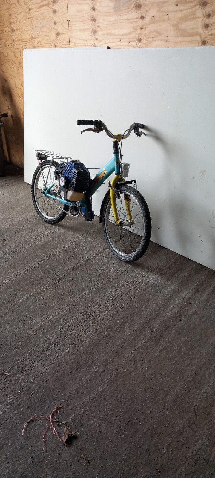 Fiets met motor, Ophalen, Gebruikt