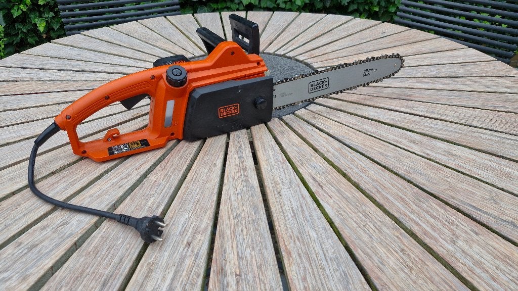 Black & Dekker electrische kettingzaag, Ophalen, Kettingzaag, 30 tot 70 mm, 1200 watt of meer