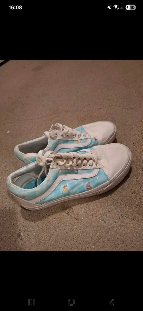 Spongebob Vans, Wit, Ophalen of Verzenden, Vans, Sneakers of Gympen