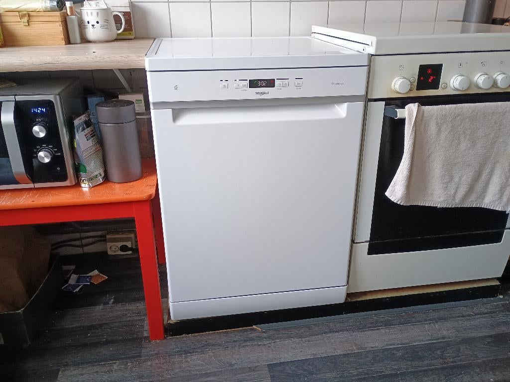 Whirlpool vaatwasser (WFC 3C26 P) + gratis extra's, Witgoed en Apparatuur, Vaatwasmachines, Ophalen, Gebruikt, Minder dan 10 liter