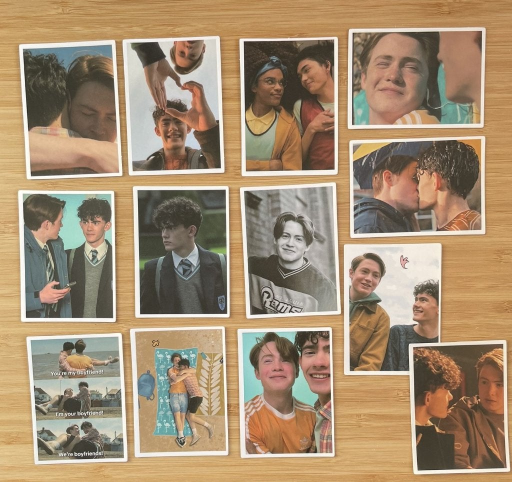 Heartstopper Netflix serie stickers, Verzenden, Nieuw, Meerdere stickers