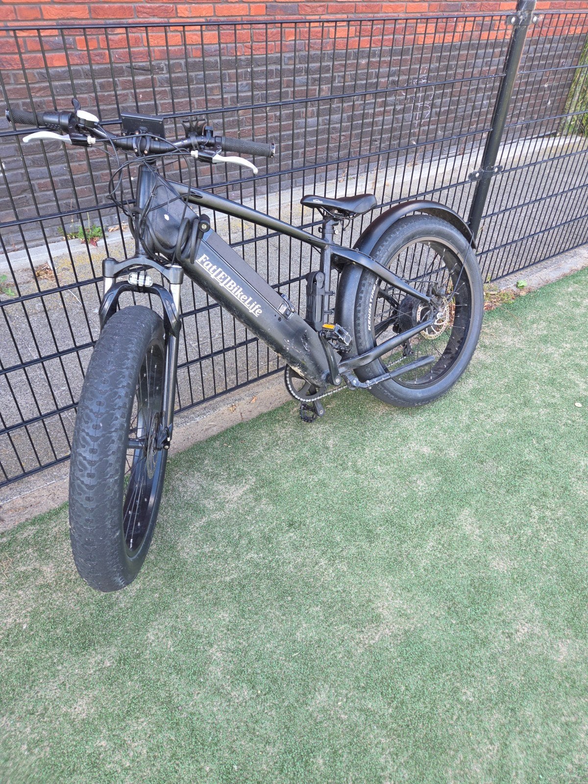 stoere mtb/fatbike, Gebruikt, Hardtail, Heren, Schijfrem