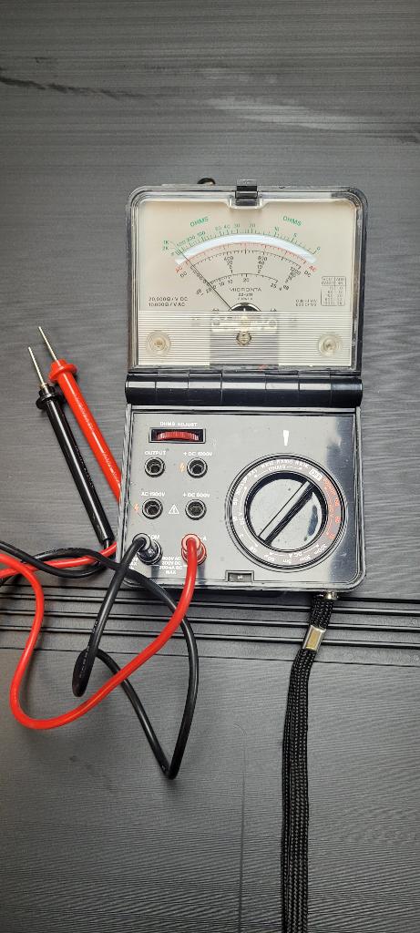 multimeter opvouwbaar nieuw, Doe-het-zelf en Verbouw, Meetapparatuur, Ophalen of Verzenden, Nieuw, Multimeter