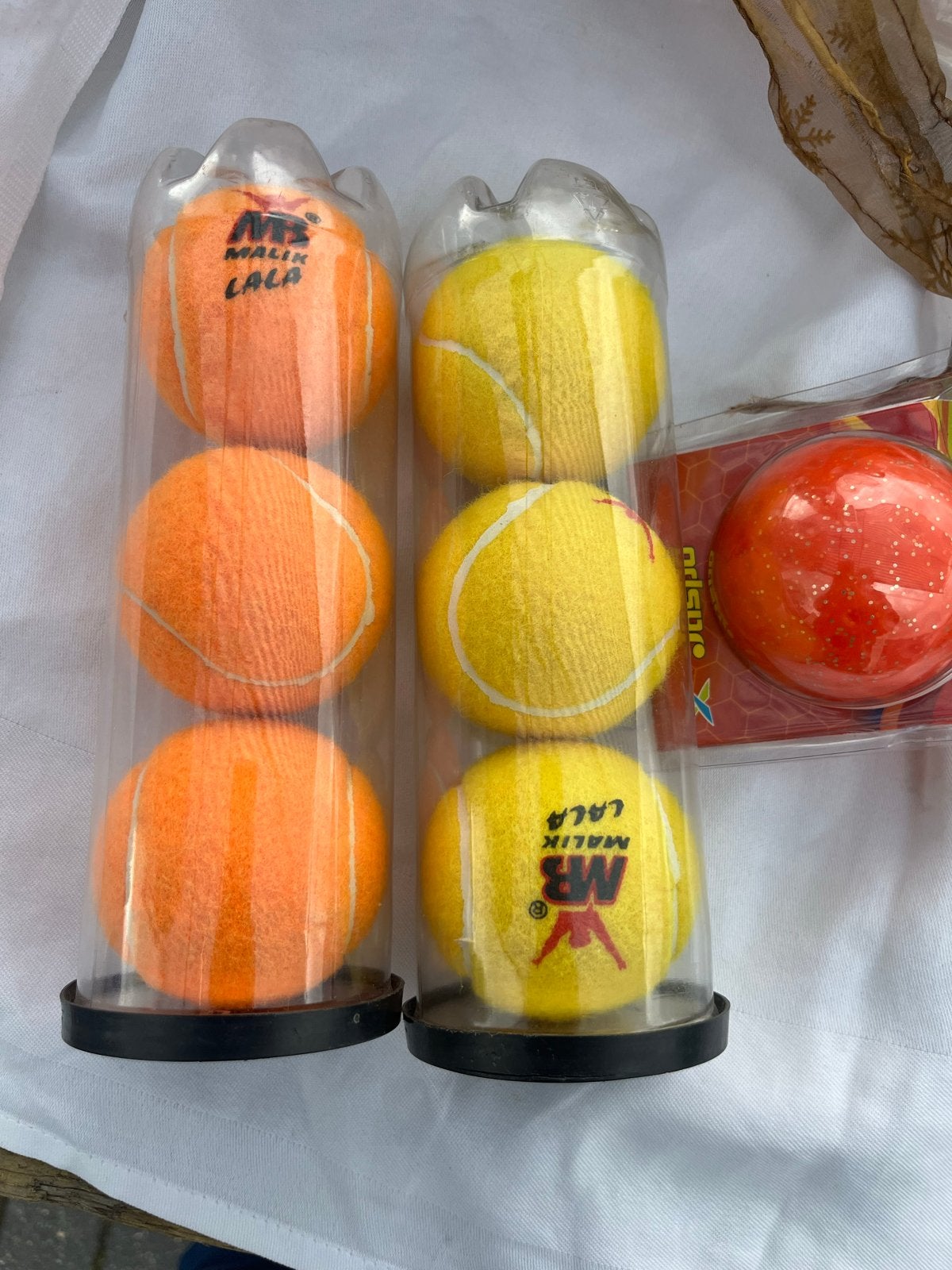 Nieuwe:Malik MB  for tape ball  cricket 2x3 stuks,, Overige merken, Ballen, L00, Nieuw