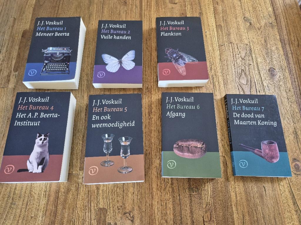 Complete serie van J.J. Voskuil 'Het Bureau', Boeken, Gelezen, Ophalen of Verzenden, J.J. Voskuil, Nederland