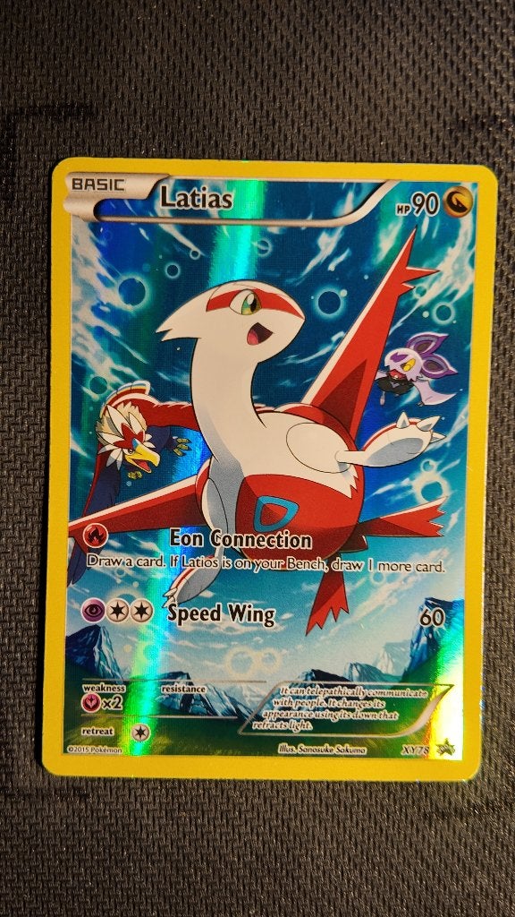 Latias XY78 XY Black Star Promos | Pokemon kaart, Ophalen, Losse kaart, Foil