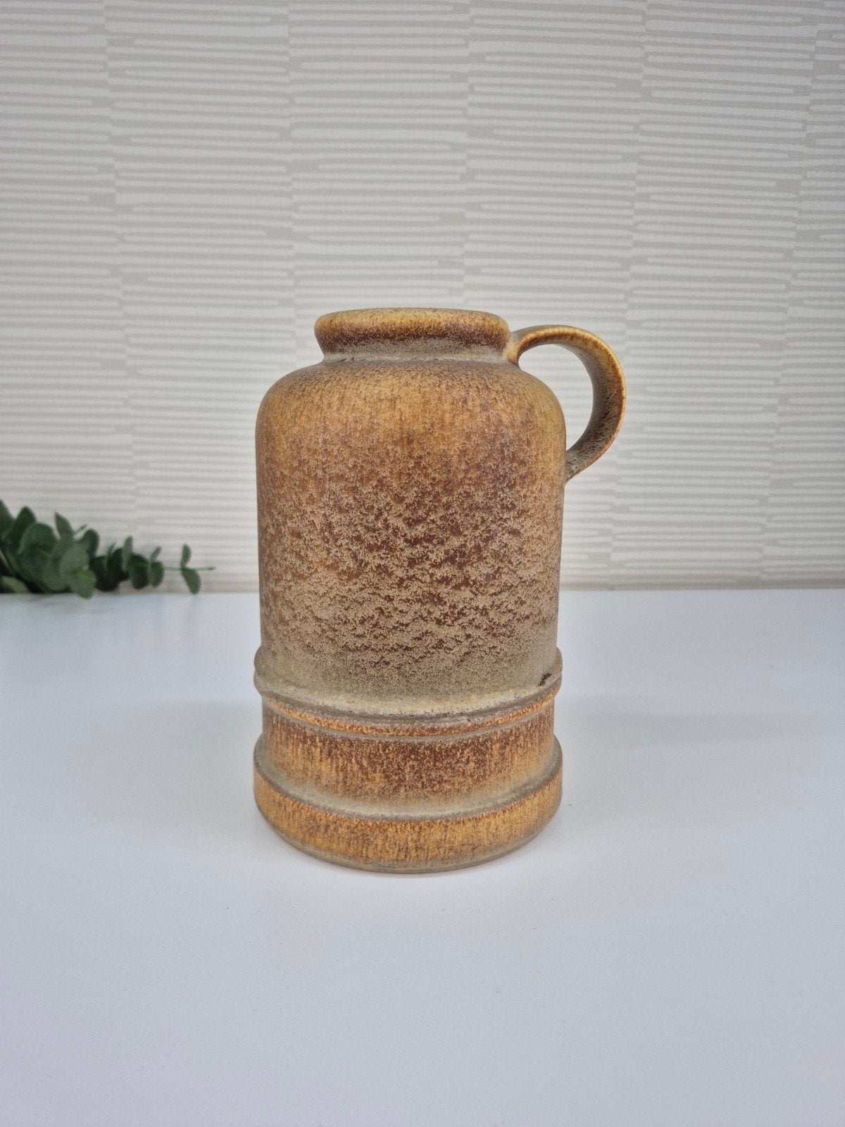 Vintage XL Steuler West-Germany vaas keramiek., Ophalen of Verzenden