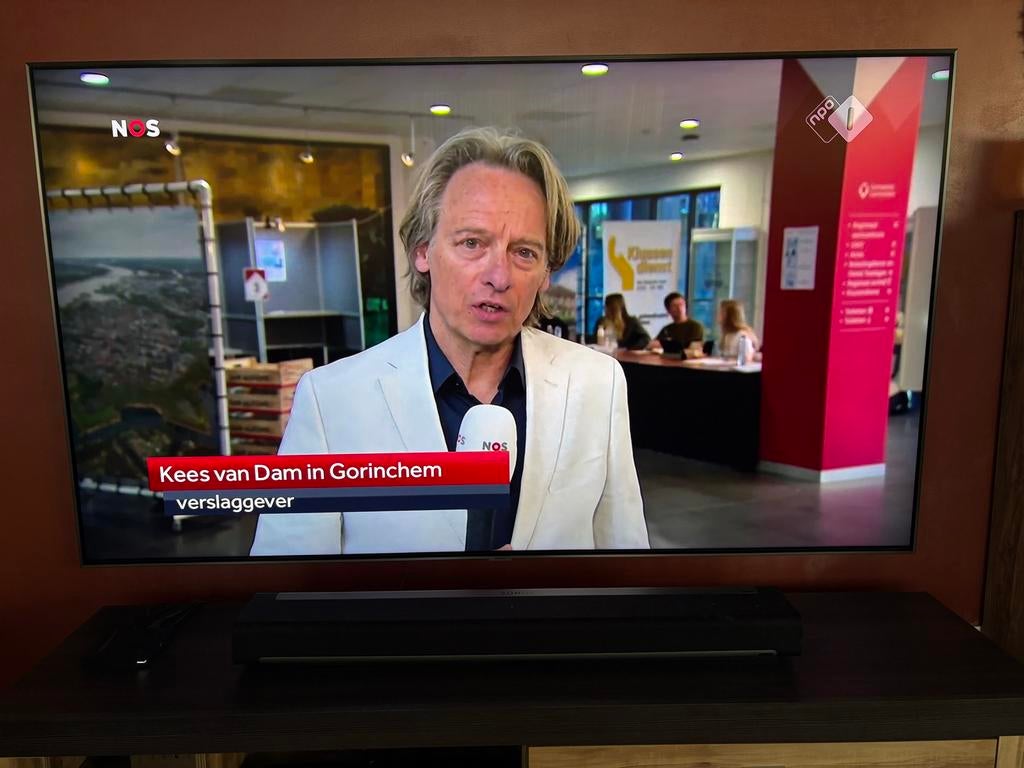 Storing: Samsung QLED Q75Q70R 2020 4K Smart TV, Audio, Tv en Foto, Televisies, 120 Hz, Ophalen of Verzenden, Samsung, 100 cm of meer