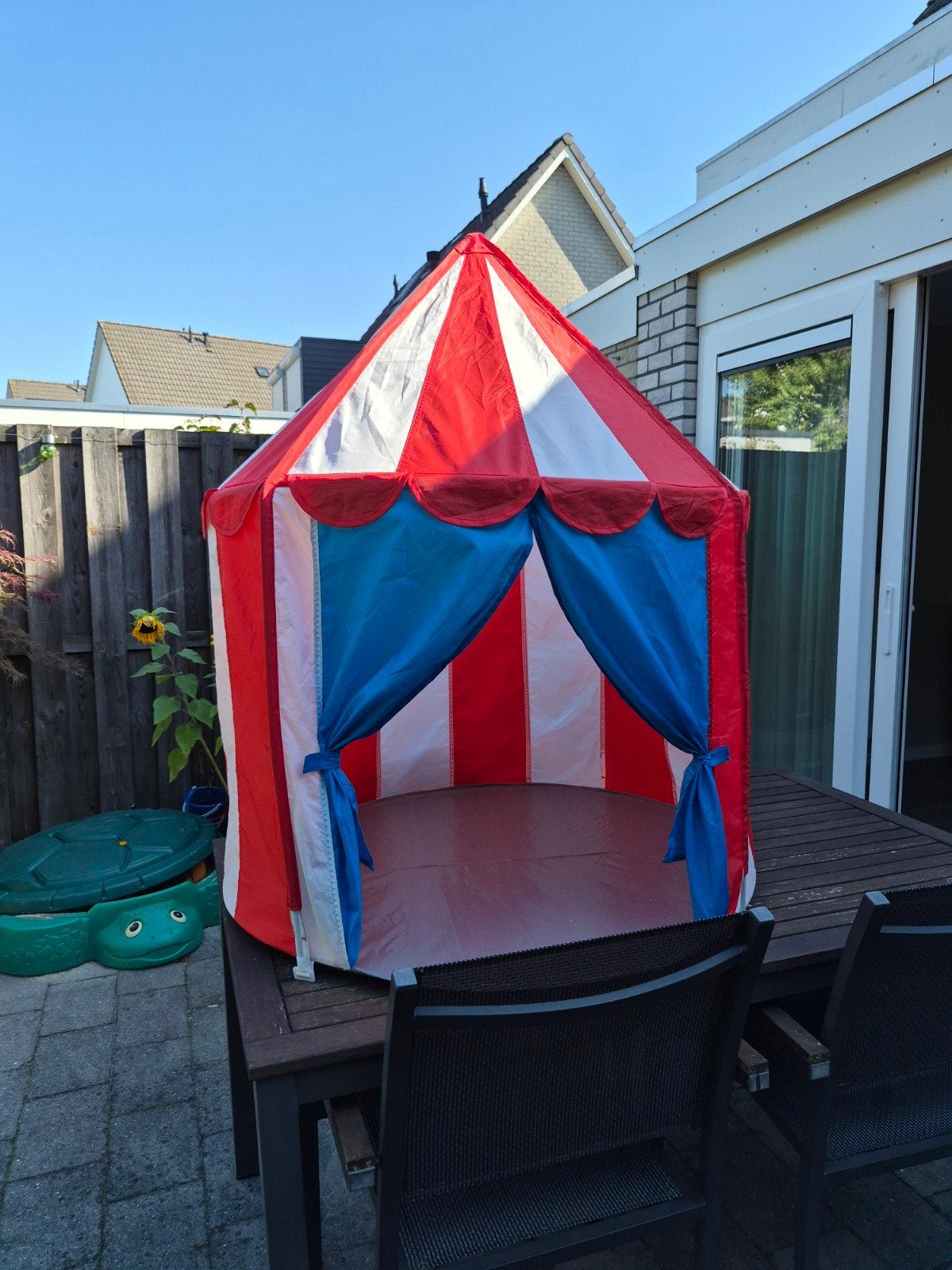Ikea circustent, Ophalen, Gebruikt