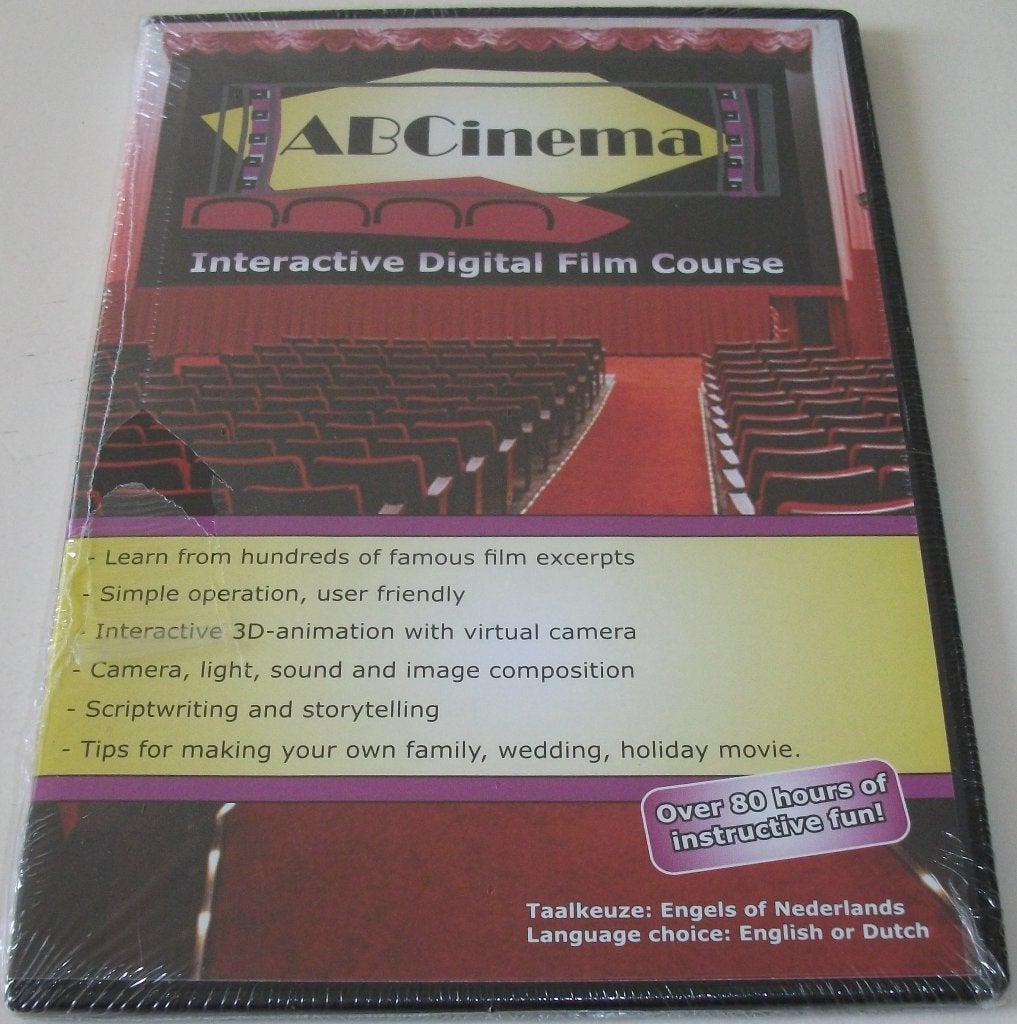 PC DVD-Rom *** ABCINEMA *** Digital Film Course *NIEUW*, Computers en Software, Educatie- en Cursussoftware, Ophalen of Verzenden
