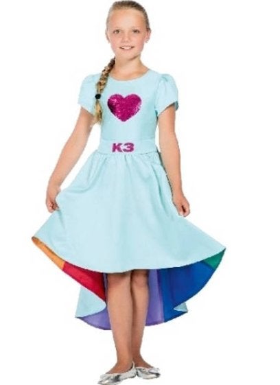 K3 Baljurk mt 116 / 128, Kinderen en Baby's, Carnavalskleding en Verkleedspullen, Ophalen of Verzenden, Nieuw, 122 t/m 128, Meisje