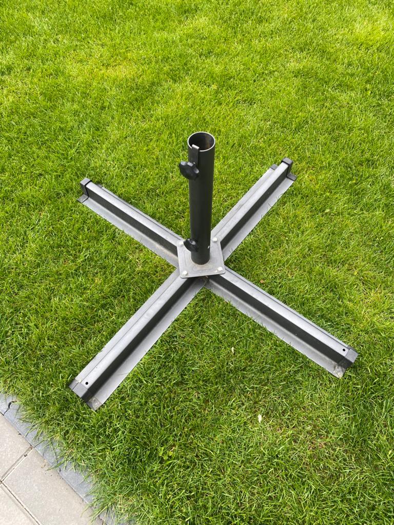 parasolvoet, Tuin en Terras, Parasols, Ophalen, Zo goed als nieuw, 1 tot 2 meter, Parasolvoet