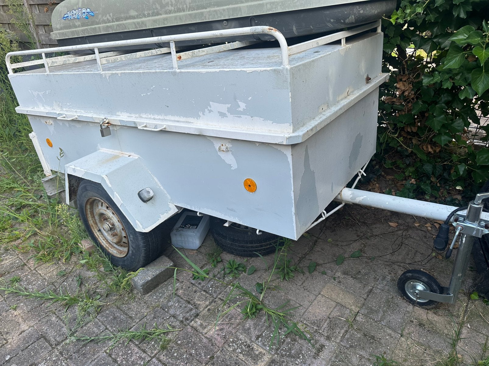 Dichten aanhanger., Ophalen, Zo goed als nieuw