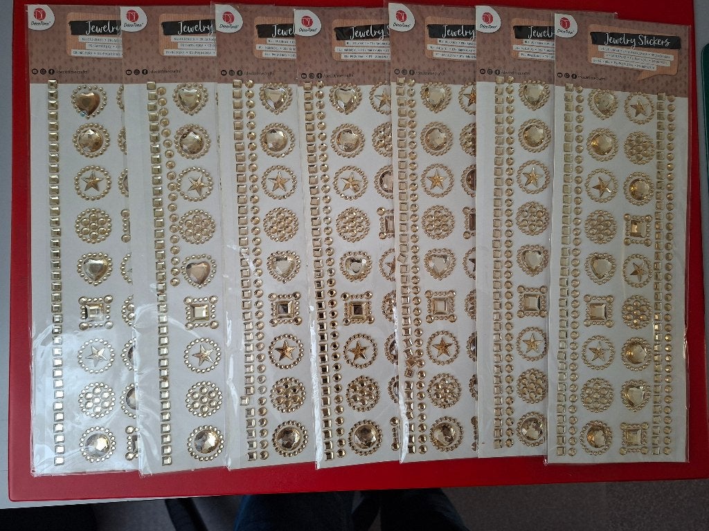 Jewelry stickers, Ophalen of Verzenden, Nieuw