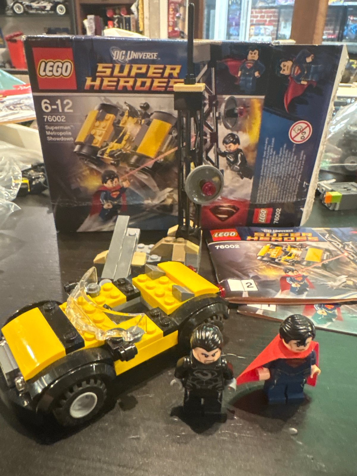 Lego DC Super Heroes 76002 Superman Metropolis Showdown, Gebruikt, Overige thema's, Lego, Ophalen of Verzenden