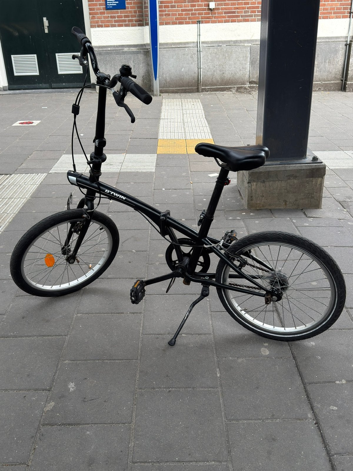 B’TWIN Fold 100 (folding bike black), Fietsen en Brommers, Ophalen, Gebruikt, 20 inch of meer
