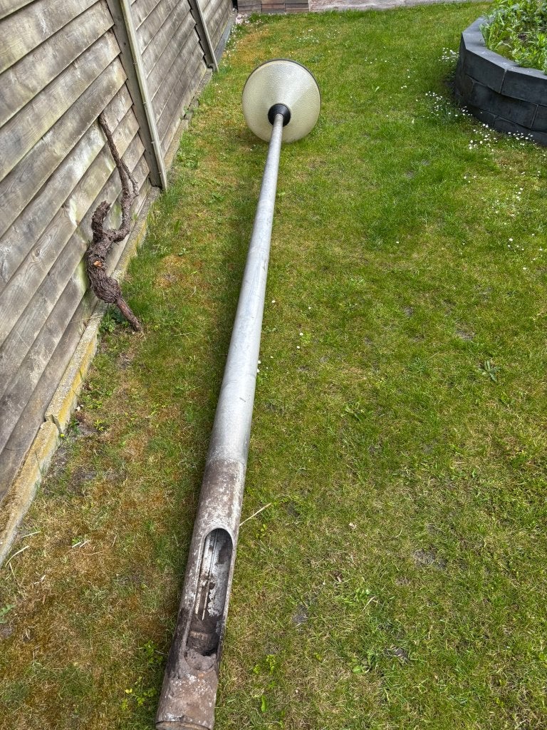 Lantaarnpaal, Tuin en Terras, Buitenverlichting, Ophalen, Gebruikt, Staande lamp, Aluminium
