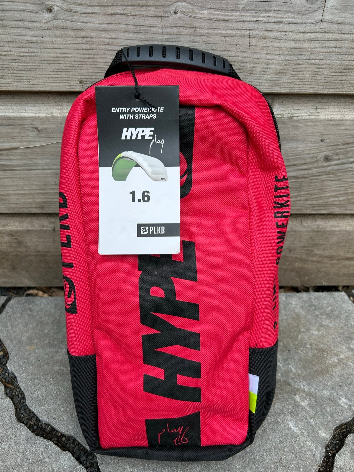 Peter Lynn Hype 1.6m Powerkite met handles - Nieuw PLKB, Toys4life, Verzenden, Kite, Info@toys4life.nl