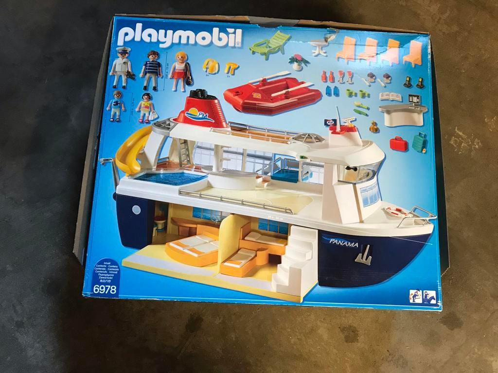 Playmobil Panama jacht 6978, Kinderen en Baby's, Speelgoed | Playmobil, Ophalen, Gebruikt