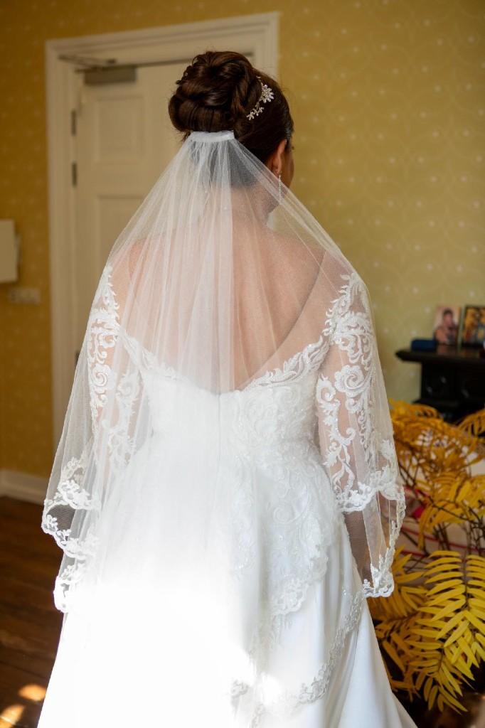 Wedding dress for sale, Ophalen of Verzenden, Zo goed als nieuw, Wit, Trouwjurk
