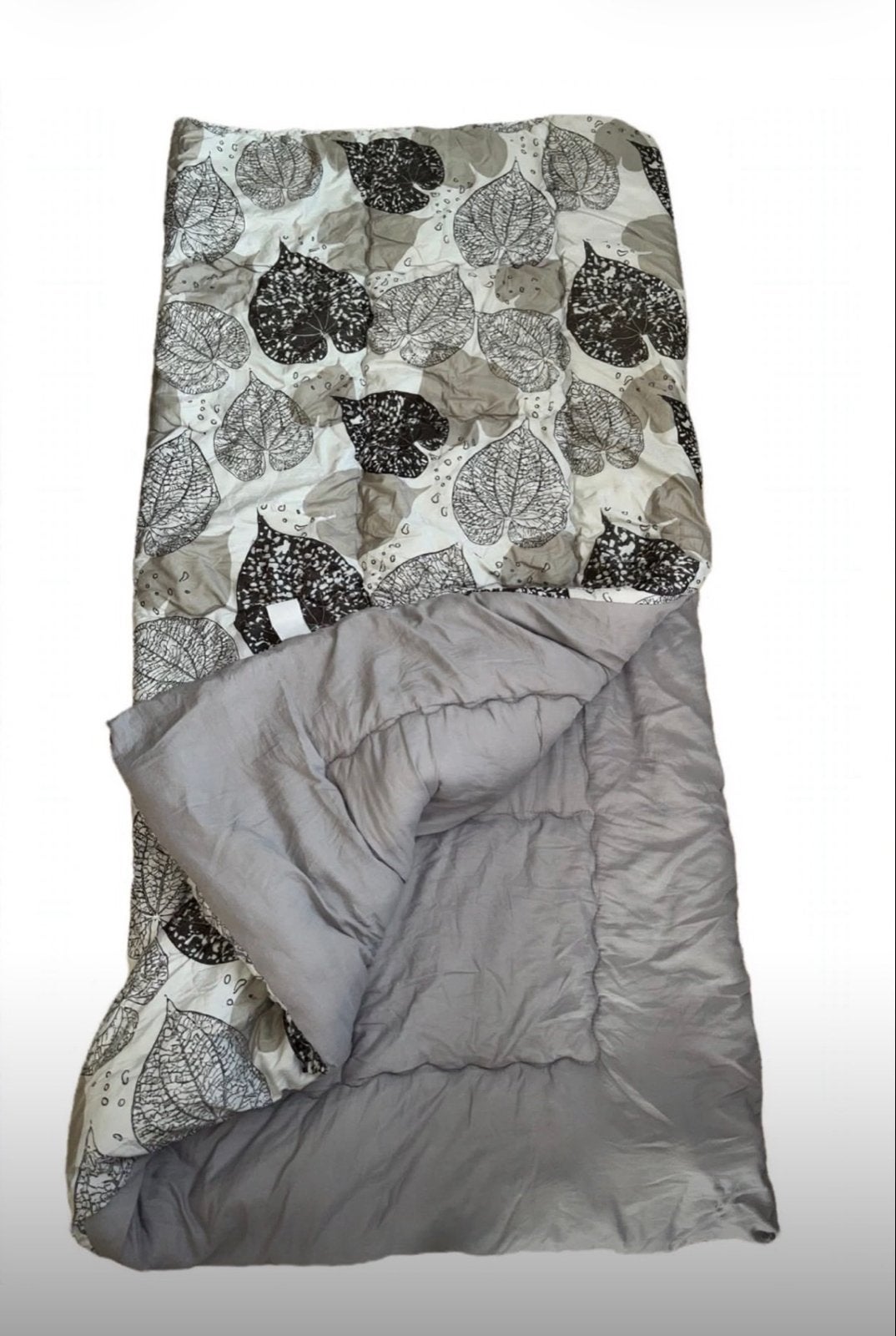 Easy dekbed 200x200 met bladerenpatroon, Huis en Inrichting, Slaapkamer | Beddengoed, Ophalen of Verzenden, Tweepersoons, Deken of Dekbed