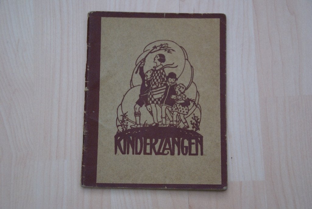 Oud boekje, Liederenbundel, Kinderzangen, Ophalen of Verzenden, Gebruikt, Overige typen, Christendom | Protestants