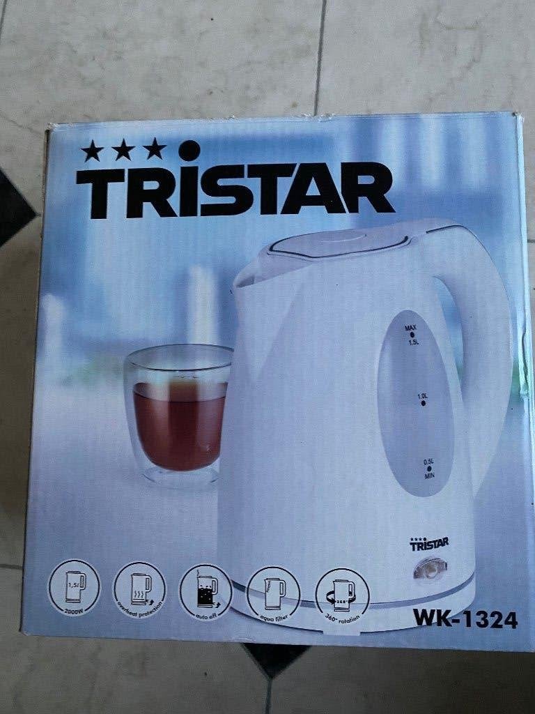 Nieuw Tristar waterkoker, 1 tot 2 liter, Ophalen of Verzenden, Nieuw