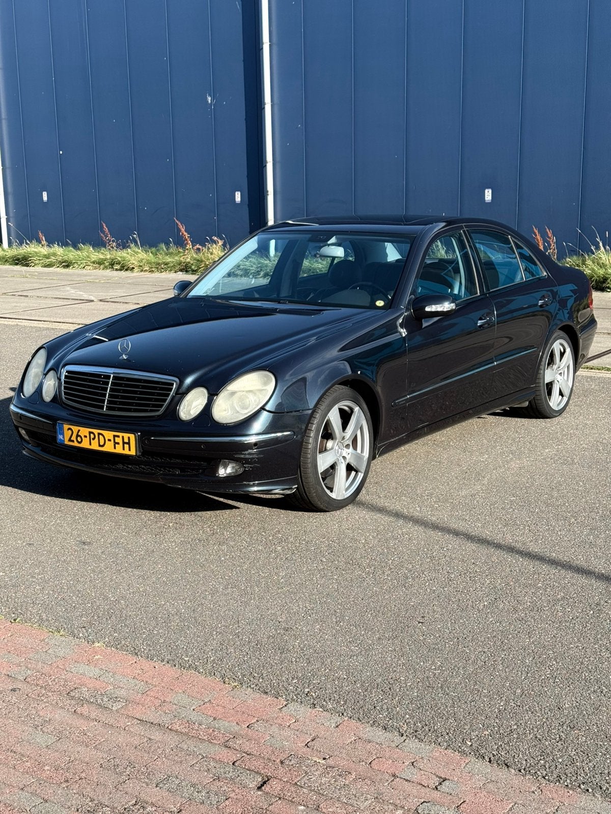 Mercedes-Benz E-Klasse 3.2 CDI E320 Sedan AUT 2004 Zwart, Automaat, Achterwielaandrijving, 197 €/maand, 3222 cc