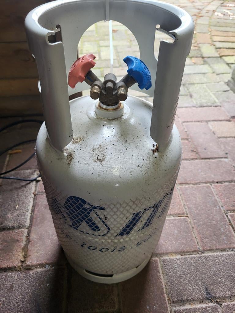 Recovery fles ITE voor koelmiddel, Witgoed en Apparatuur, Airco's, Ophalen, Zo goed als nieuw