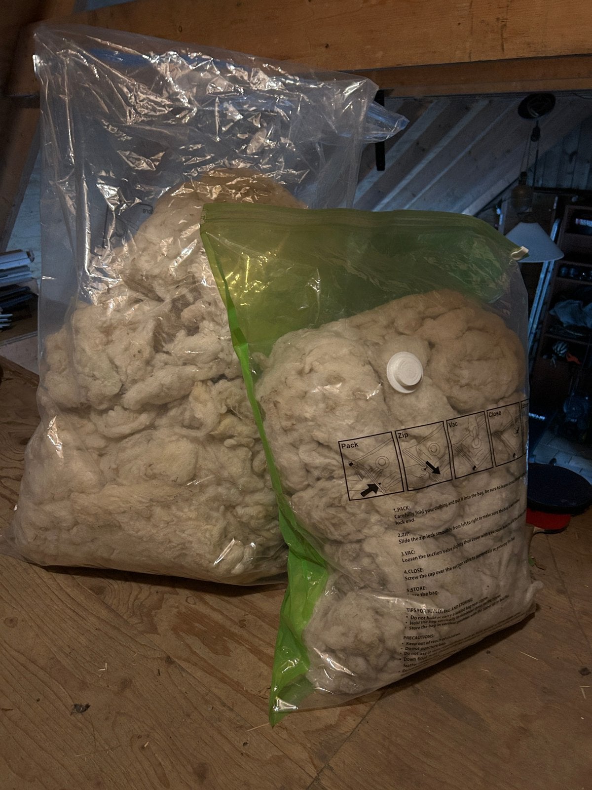 Schone, gewassen schapenwol, Ophalen of Verzenden, Spinwol