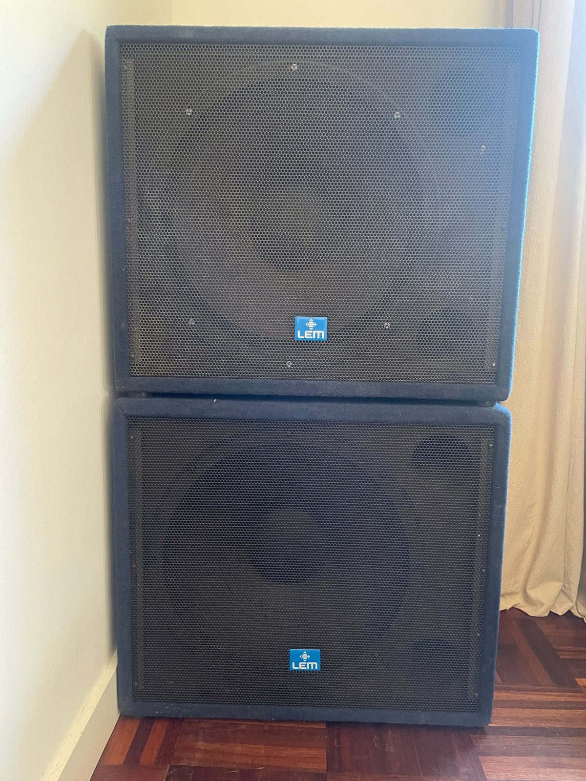LEM PFM 18S Subwoofers/basgitaar speakerkast, Audio, Tv en Foto, Luidsprekers, Gebruikt, Subwoofer, Ophalen, 150 watt of meer