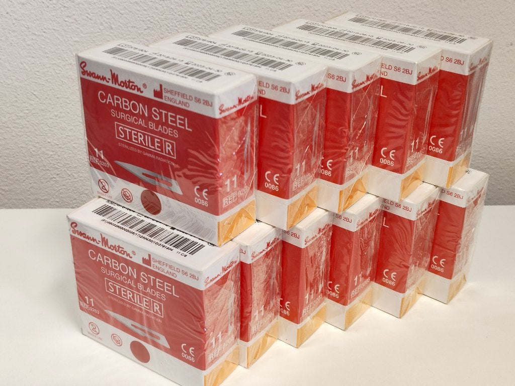 Nieuw: Swann Morton scalpelmesjes nr. 11, Ophalen of Verzenden, Nieuw
