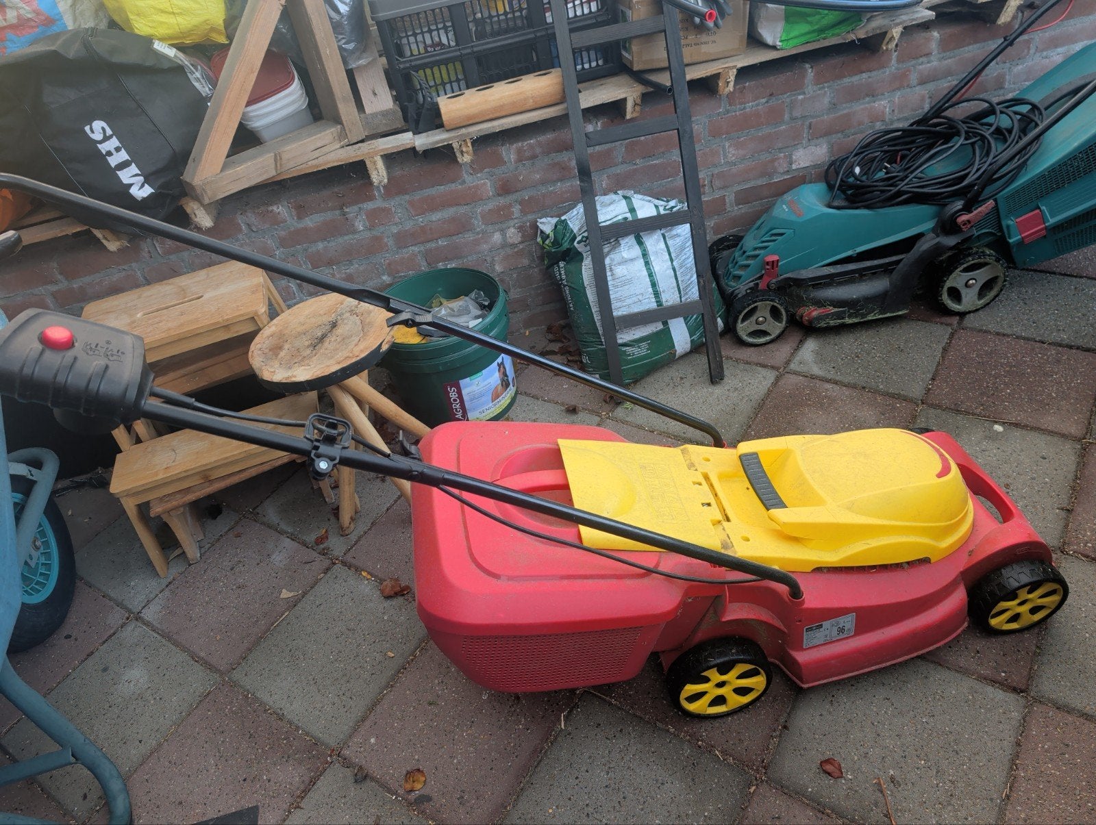 Wolf-Garten S 3800 E elektrische grasmaaier - 1,4 kW, Tuin en Terras, Ophalen, Gebruikt, Elektrische grasmaaier, Wolf-Garten