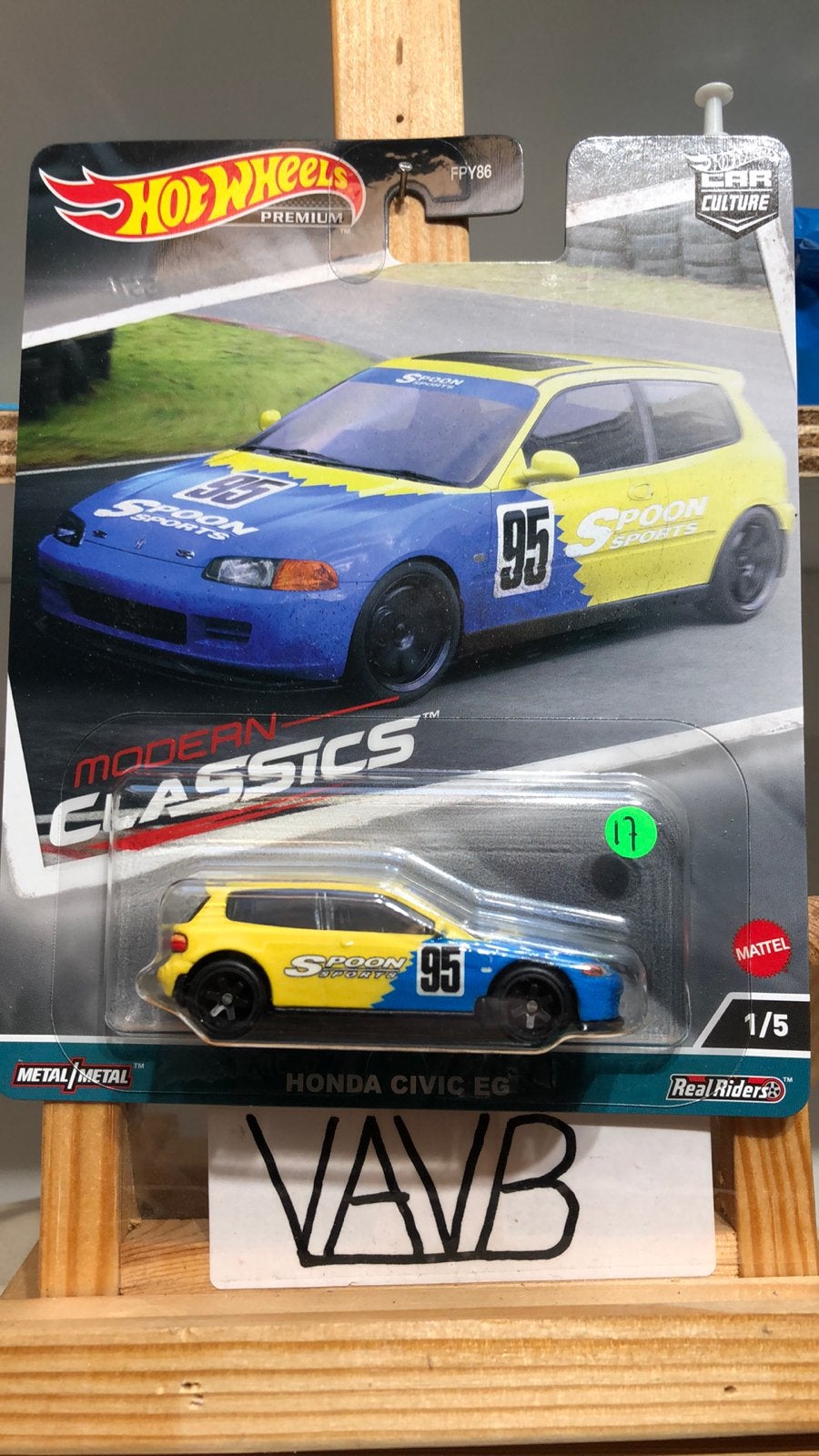 3 Honda Civic eg spoon Hot Wheels Hotwheels VAVB nieuw, Ophalen of Verzenden, Nieuw, Auto