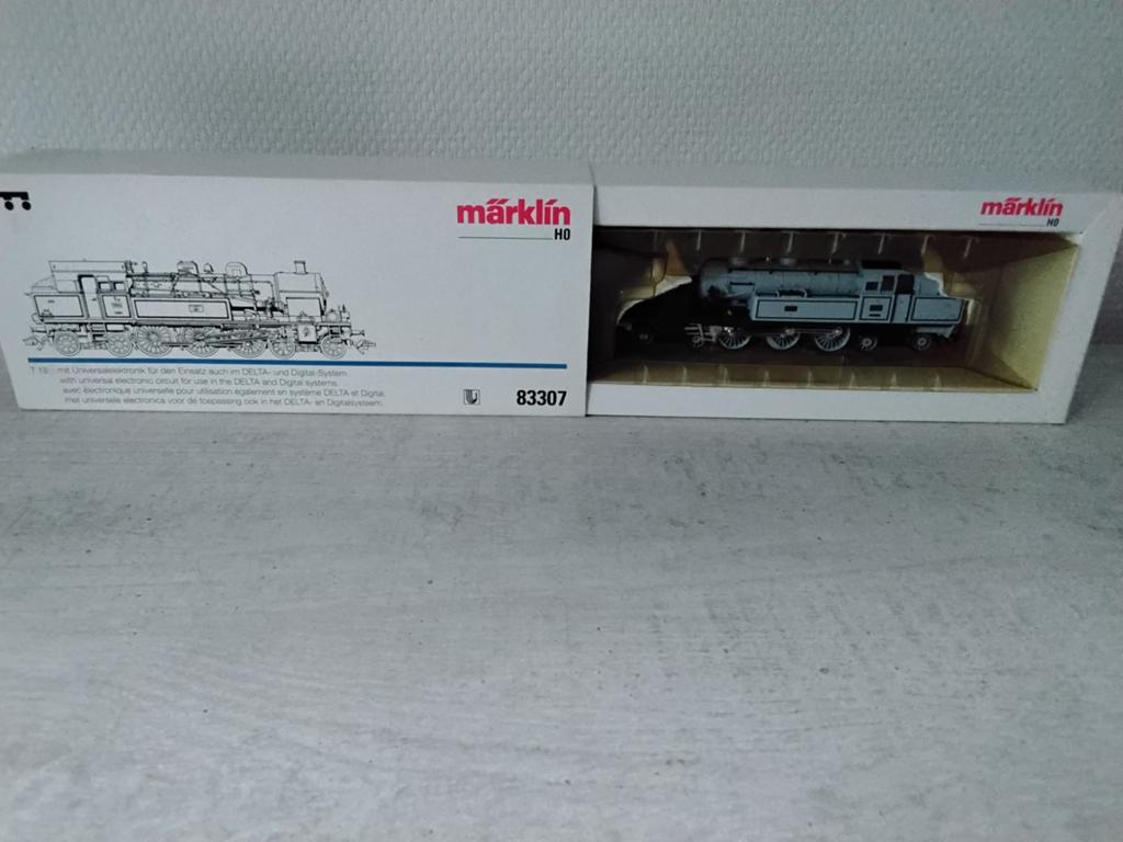 Marklin H0 83307 Tenderlocomotief, Wisselstroom, Locomotief, Ophalen of Verzenden, Zo goed als nieuw