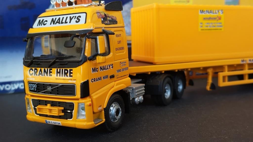 Volvo FH 6x4 Flatbed Container Transport 1:50 Corgi Pol, Corgi, Corgi, Corgi@corgi.co.uk, Nieuw