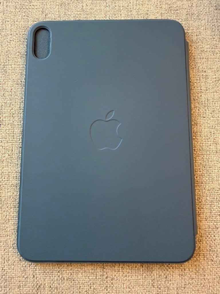 Original Apple Smart Folio for iPad Mini 6/7.gen Deep Navy, Gebruikt, 8 inch, Bescherming voor- en achterkant, Ophalen of Verzenden