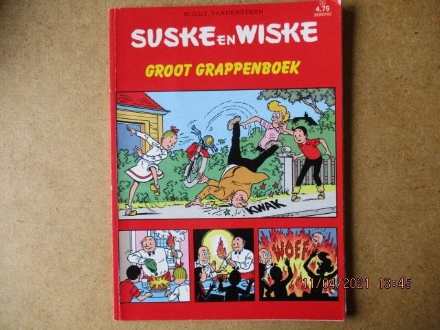adv0936 suske en wiske groot grappenboek, Eén stripboek, Ophalen, Gelezen