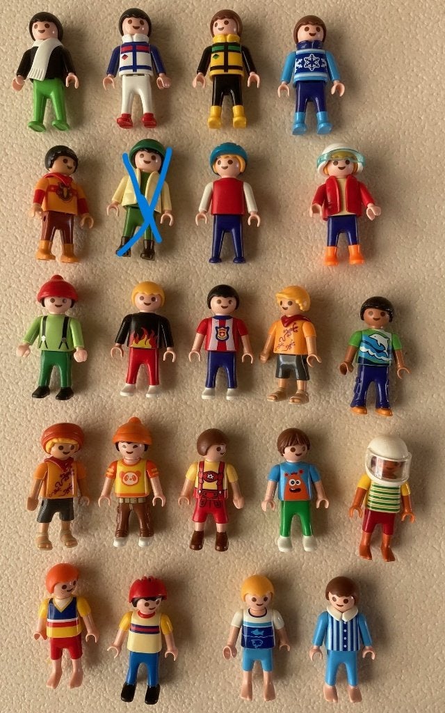 playmobil, poppetjes, Ophalen of Verzenden, Gebruikt, Losse onderdelen