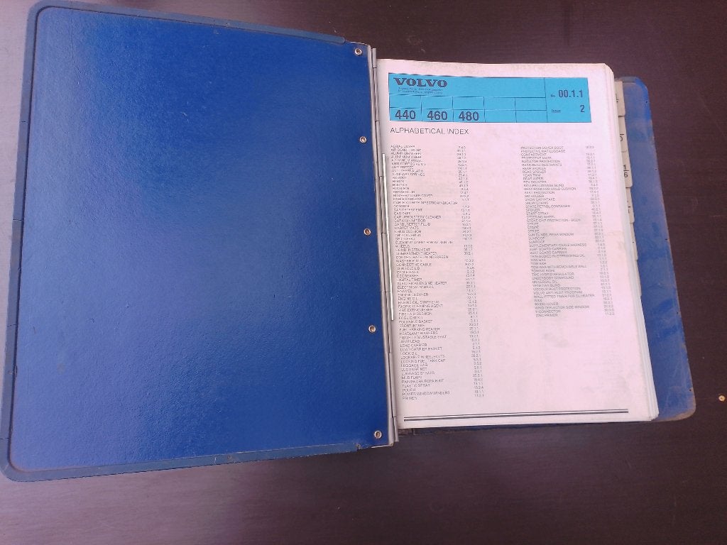 Volvo - 440 - 460 - 480 dealer Accessoires catalogus, Boeken, Auto's | Boeken, Ophalen of Verzenden, Gelezen, Volvo