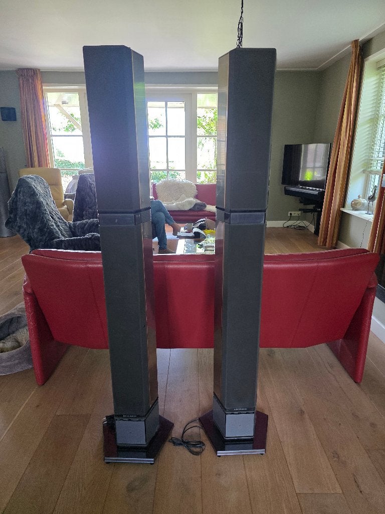 B&O set Beolab 1-ste generatie, Audio, Tv en Foto, Luidsprekers, Gebruikt, 120 watt of meer, Front, Rear of Stereo speakers, Ophalen