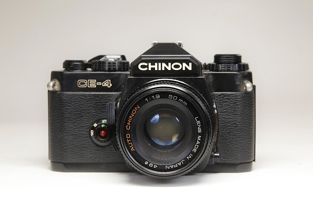 Chinon CE-4 (Pentax K-mount), Ophalen of Verzenden, Gebruikt, Spiegelreflex, Overige Merken